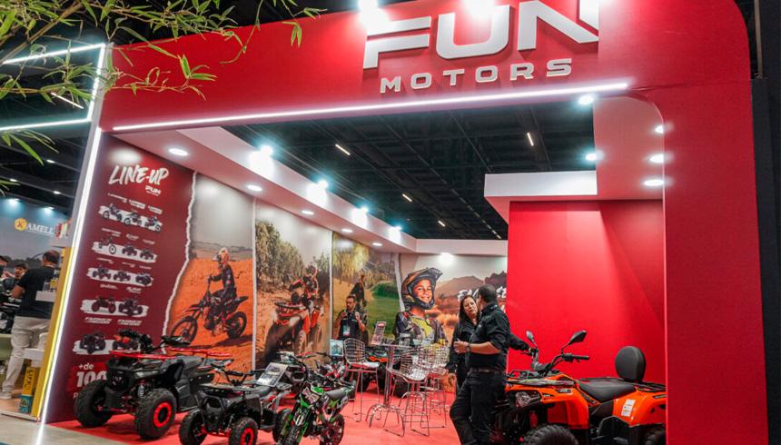 Fun Motors conquista público na maior feira de pesca do Brasil